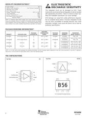 OPA656N/250 数据规格书 2