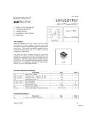 SI4435DYPBF datasheet.datasheet_page 1