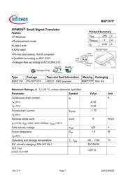 BSP317P H6327 datasheet.datasheet_page 1