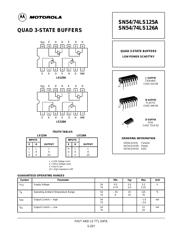 SN54LS125A 数据规格书 1