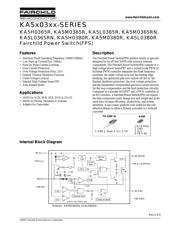 KA5M0380R 数据规格书 1