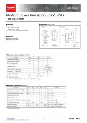2SB1240TV2Q Datenblatt PDF