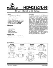 MCP6292-E/MS 数据规格书 1