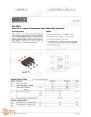 NDC7001 datasheet.datasheet_page 1