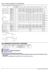 AQV217J datasheet.datasheet_page 2