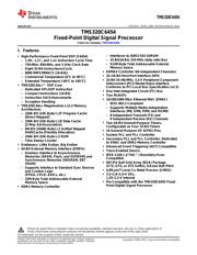TMS320C6454 datasheet.datasheet_page 1