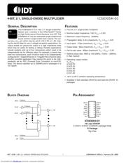 ICS83054AGI-01T datasheet.datasheet_page 1