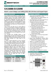 SX1509BEVK Datenblatt PDF