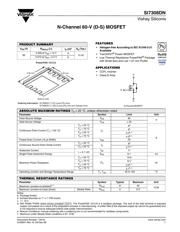 SI7308DN-T1-GE3 数据规格书 1