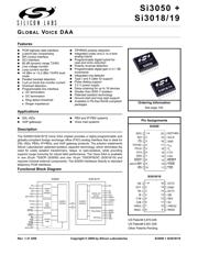 SI3050-E-FM 数据规格书 1