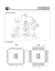 CY7C4205-10ASC 数据规格书 2