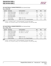 IS61WV6416BLL-12BLI datasheet.datasheet_page 4