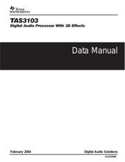 TAS3103 数据规格书 1