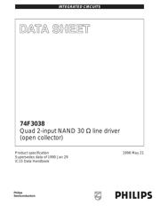 N74F3038D,512 数据规格书 1