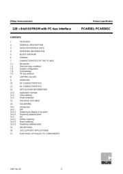PCA8581CP 数据规格书 2