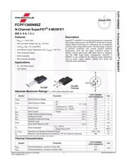 FCPF1300N80ZYD datasheet.datasheet_page 1