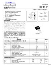 IRF4905 datasheet.datasheet_page 1