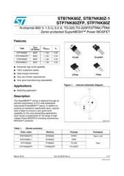 STB7NK80ZT4 datasheet.datasheet_page 1