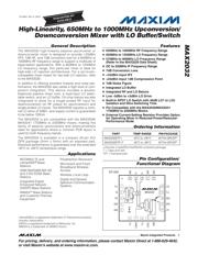 MAX2032ETP+T datasheet.datasheet_page 1