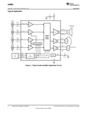 LM4855 数据规格书 2