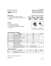 IRF3707ZCSTRRP datasheet.datasheet_page 1