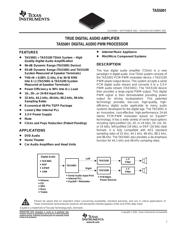 TAS5001IPFB datasheet.datasheet_page 1