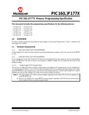 PIC16F1779T-I/MV 数据规格书 1