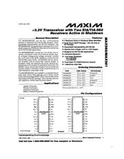 MAX561CWI-T 数据规格书 1