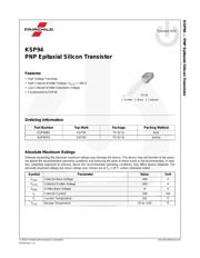 KSP94TA datasheet.datasheet_page 1