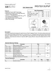 IRG7S313UPBF datasheet.datasheet_page 1