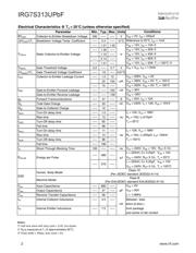 IRG7S313UPBF datasheet.datasheet_page 2