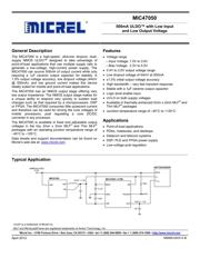 MIC47050YMT TR datasheet.datasheet_page 1