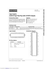 74ACT16374SSCX datasheet.datasheet_page 1