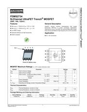 FDMS2734 datasheet.datasheet_page 1