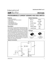 IR3312 datasheet.datasheet_page 1