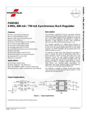FAN5361UMP15X 数据规格书 2