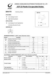 BAV170 数据手册