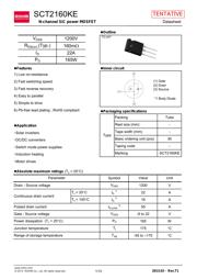 SCT2160KEC 数据规格书 1