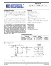 MIC2145BMM datasheet.datasheet_page 1