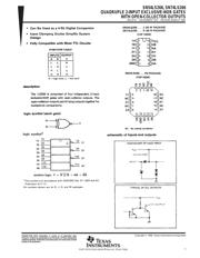 SN74LS266 datasheet.datasheet_page 1