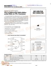 MC10ELT28D datasheet.datasheet_page 1