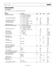 AD8005ARTZ-REEL7 datasheet.datasheet_page 3