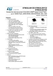 STM32L081KZT6 datasheet.datasheet_page 1