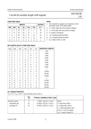 HEF4557BTD datasheet.datasheet_page 4
