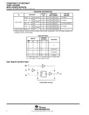 CY74FCT841CTSOCT datasheet.datasheet_page 2