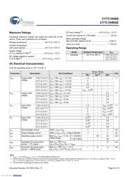 CY7C1049G30-10ZSXI 数据规格书 6