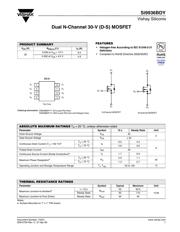 SI9936BDY-T1-GE3 datasheet.datasheet_page 1