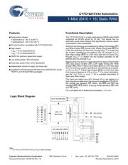 CY7C1021CV33-12ZSXET datasheet.datasheet_page 1