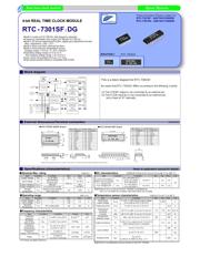 RTC-7301SF:B0:ROHS 数据规格书 1