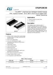 STGIPS30C60 datasheet.datasheet_page 1